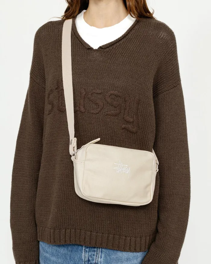 Accessories MenWomen Stussy CANVAS SIDE POUCH
