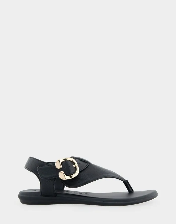 Aerosoles Comfortable Women039s Buckle Detail Back Strap Thong Sandal In Black Grainy Faux Leather Black Grainy Faux Leather Women Clogs and Mules Aerosoles Comfortable Women039s Buckle Detail Back Strap Thong Sandal In Black Grainy Faux Leather Black Grainy Faux Leather Women Clogs and Mules