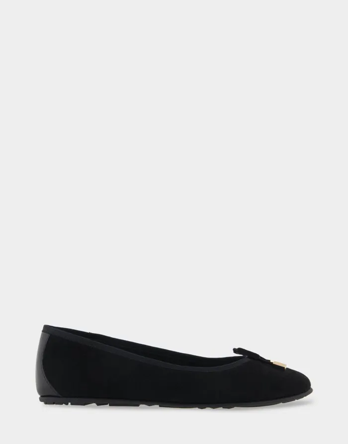 Aerosoles Comfortable Women039s Hidden Wedge Ballet Flat In Black Genuine Suede Black Genuine Suede Women Ballet Aerosoles Comfortable Women039s Hidden Wedge Ballet Flat In Black Genuine Suede Black Genuine Suede Women Ballet