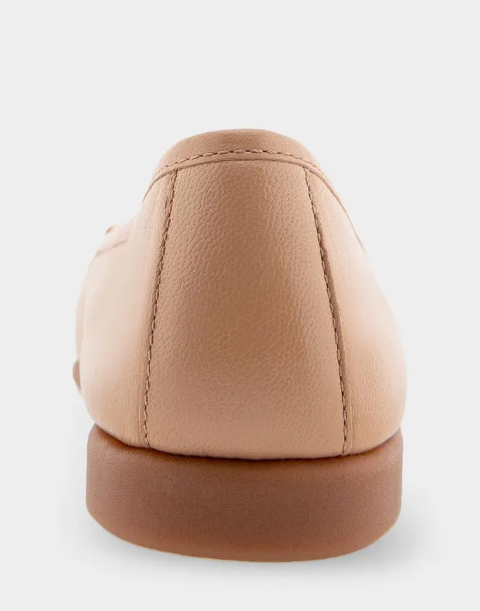 Aerosoles Comfortable Women039s Ornamented Flat In Doe Leather Doe Leather Women Clogs and Mules