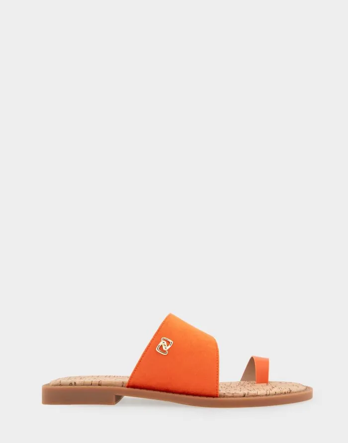 Aerosoles Comfortable Women039s Toe Ring Sandal In Mandarin Faux Suede Faux Suede Mandarin Faux Suede Women Flats Aerosoles Comfortable Women039s Toe Ring Sandal In Mandarin Faux Suede Faux Suede Mandarin Faux Suede Women Flats