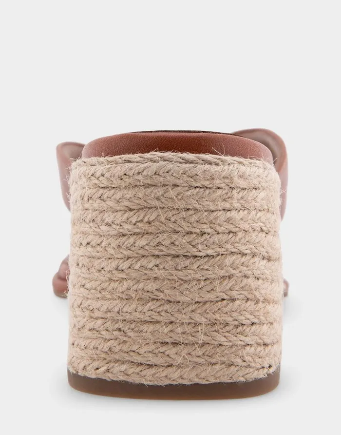 Aerosoles Comfortable Women039s Wedge Thong Sandal In Gingerbread Faux Leather Gingerbread Faux Leather Women Dress