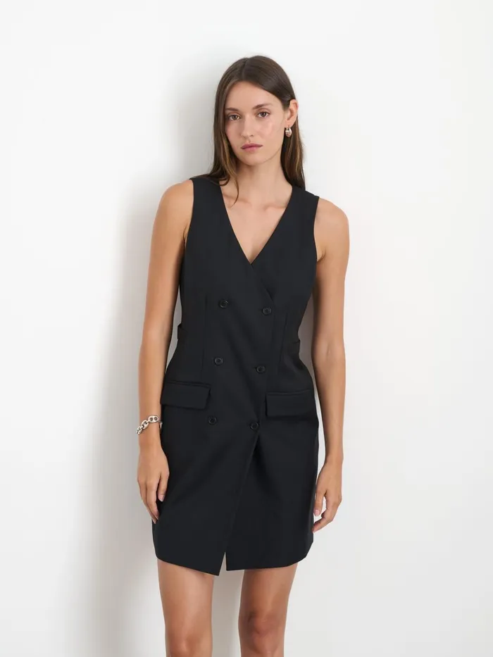 Alex Mill Dresses Skirts Women Jane Vest Dress In Wool Blend Alex Mill Dresses Skirts Women Jane Vest Dress In Wool Blend