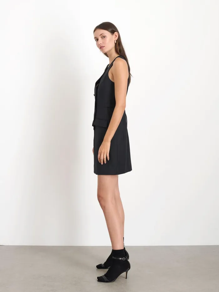 Alex Mill Dresses Skirts Women Jane Vest Dress In Wool Blend Alex Mill Dresses Skirts Women Jane Vest Dress In Wool Blend