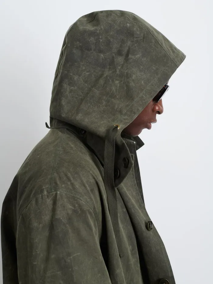 Alex Mill Jackets Coats Men George Coat In Waxed Canvas