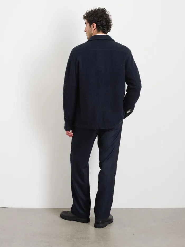 Alex Mill Jackets Coats Men Work Jacket In Boiled Wool Dark Navy Alex Mill Jackets Coats Men Work Jacket In Boiled Wool Dark Navy