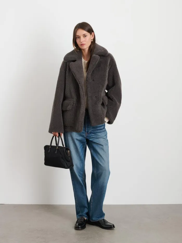 Alex Mill Jackets Outerwear Women Owen Barry Shearling Tansy Jacket