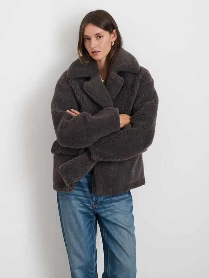 Alex Mill Jackets Outerwear Women Owen Barry Shearling Tansy Jacket