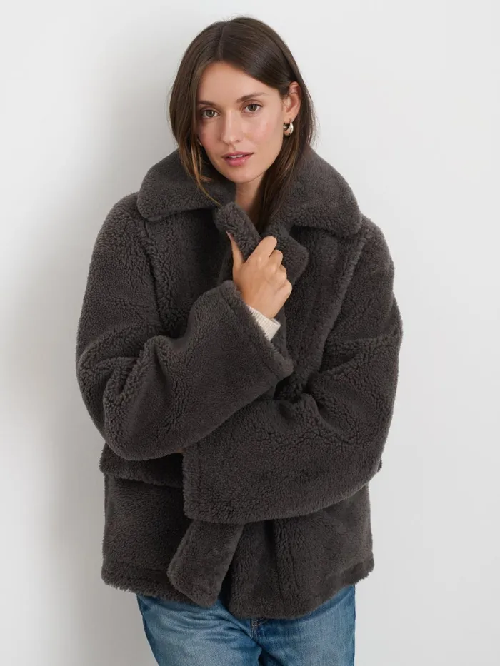 Alex Mill Jackets Outerwear Women Owen Barry Shearling Tansy Jacket