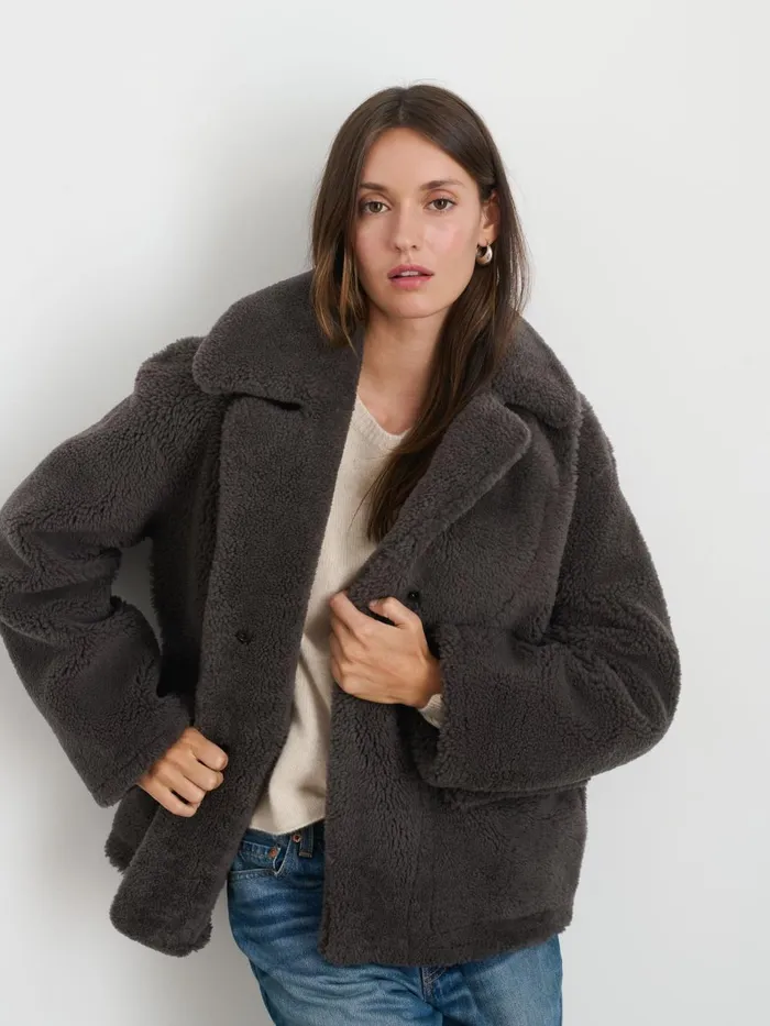 Alex Mill Jackets Outerwear Women Owen Barry Shearling Tansy Jacket