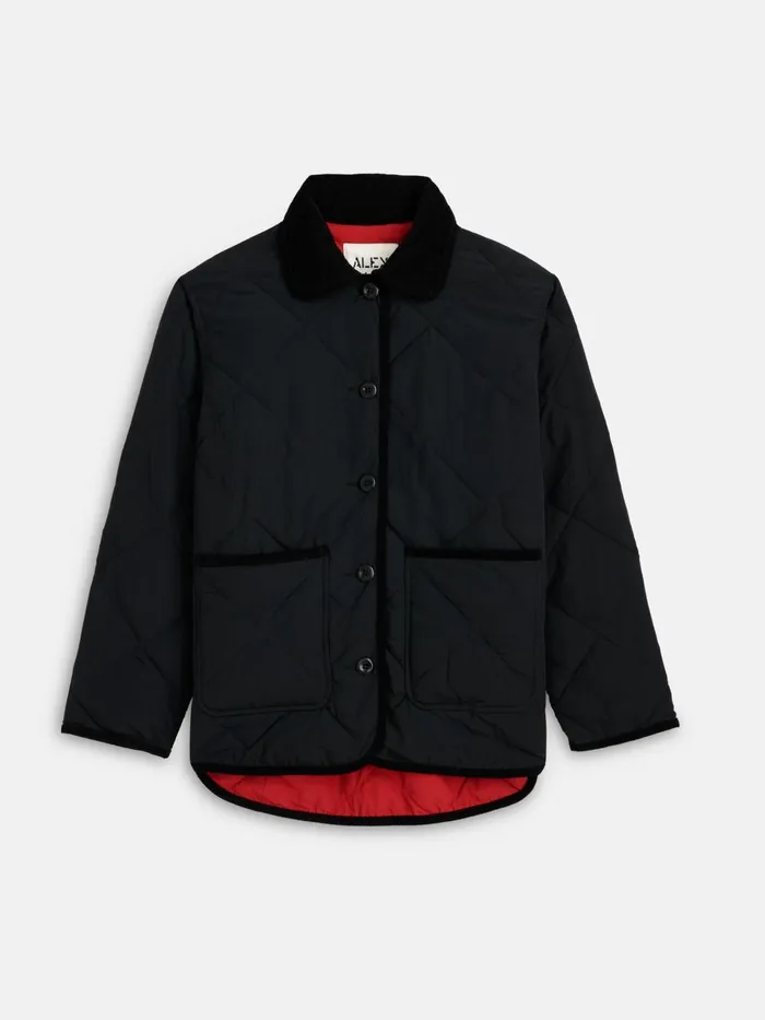 Alex Mill Jackets Outerwear Women Quinn Quilted Jacket Black