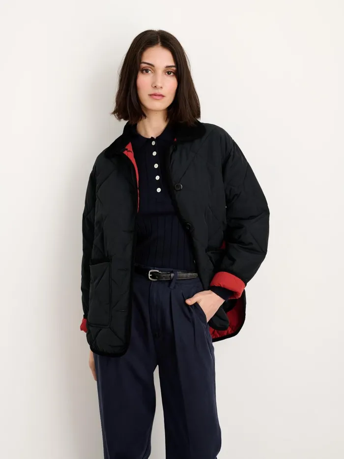 Alex Mill Jackets Outerwear Women Quinn Quilted Jacket Black