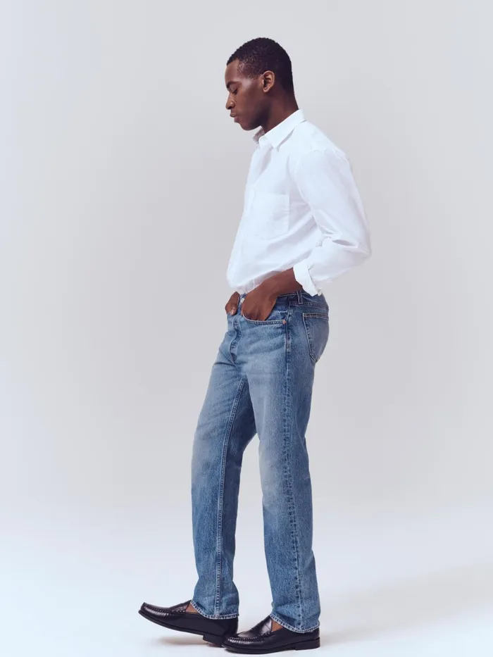 Alex Mill Pants Men Am Original 5 Pocket Jean Vintage Medium Indigo
