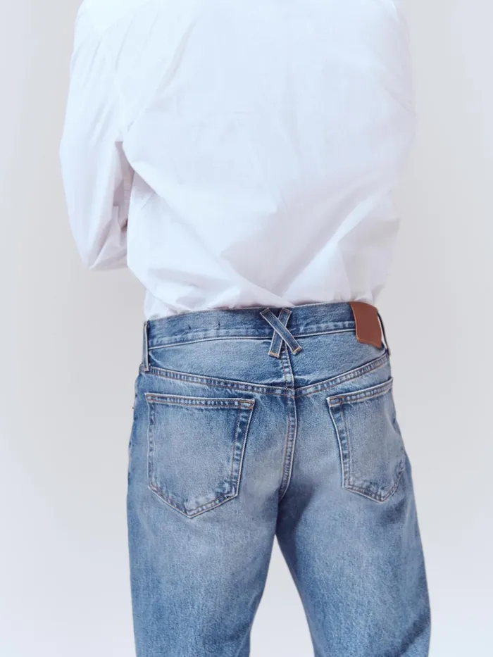 Alex Mill Pants Men Am Original 5 Pocket Jean Vintage Medium Indigo