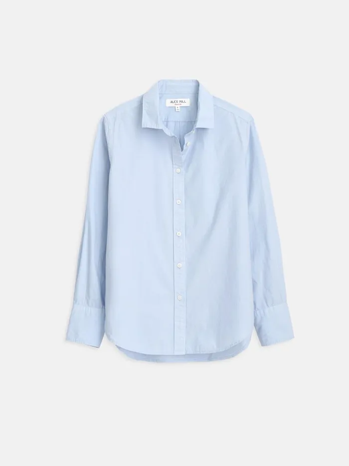 Alex Mill Shirts Tops Women Val Shirt In Poplin Calm Blue