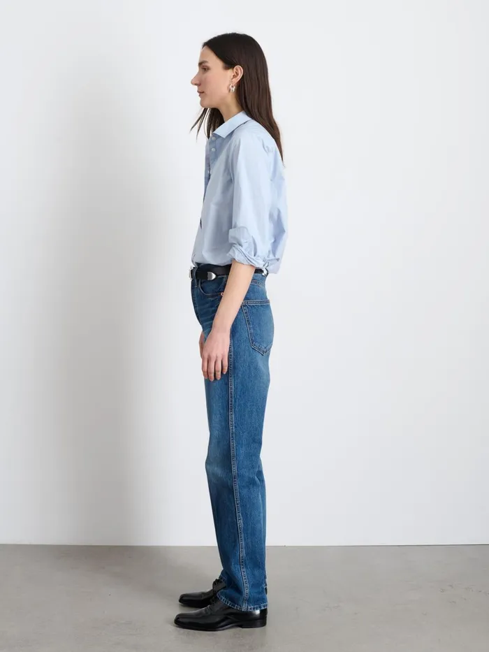Alex Mill Shirts Tops Women Val Shirt In Poplin Calm Blue