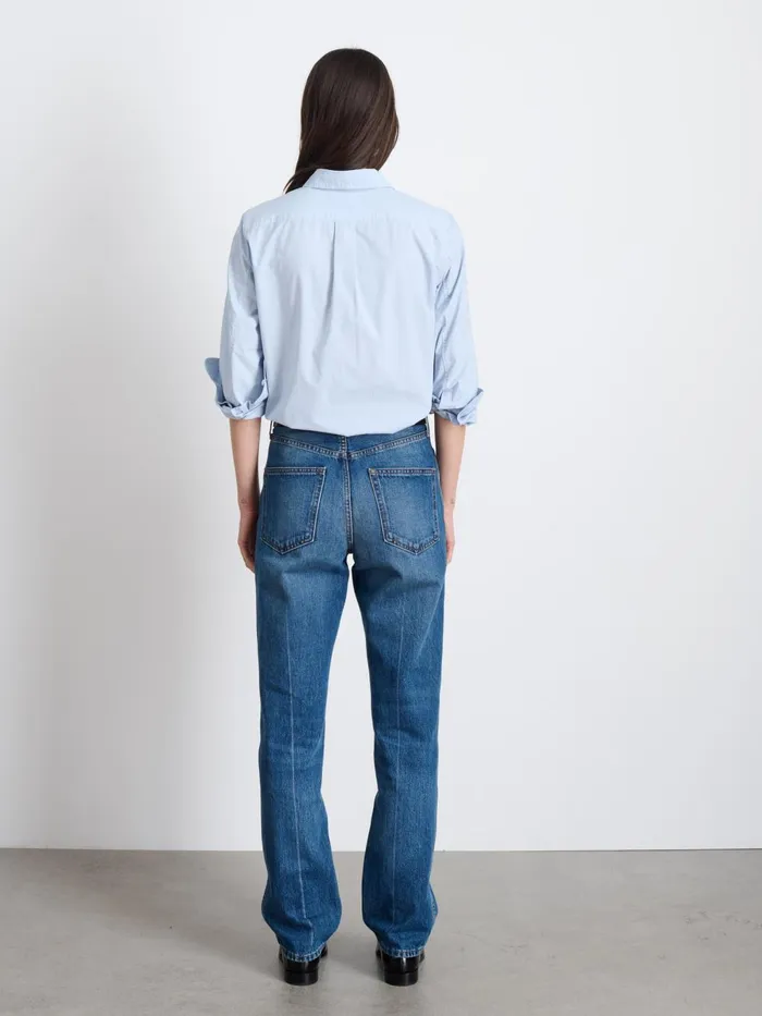 Alex Mill Shirts Tops Women Val Shirt In Poplin Calm Blue