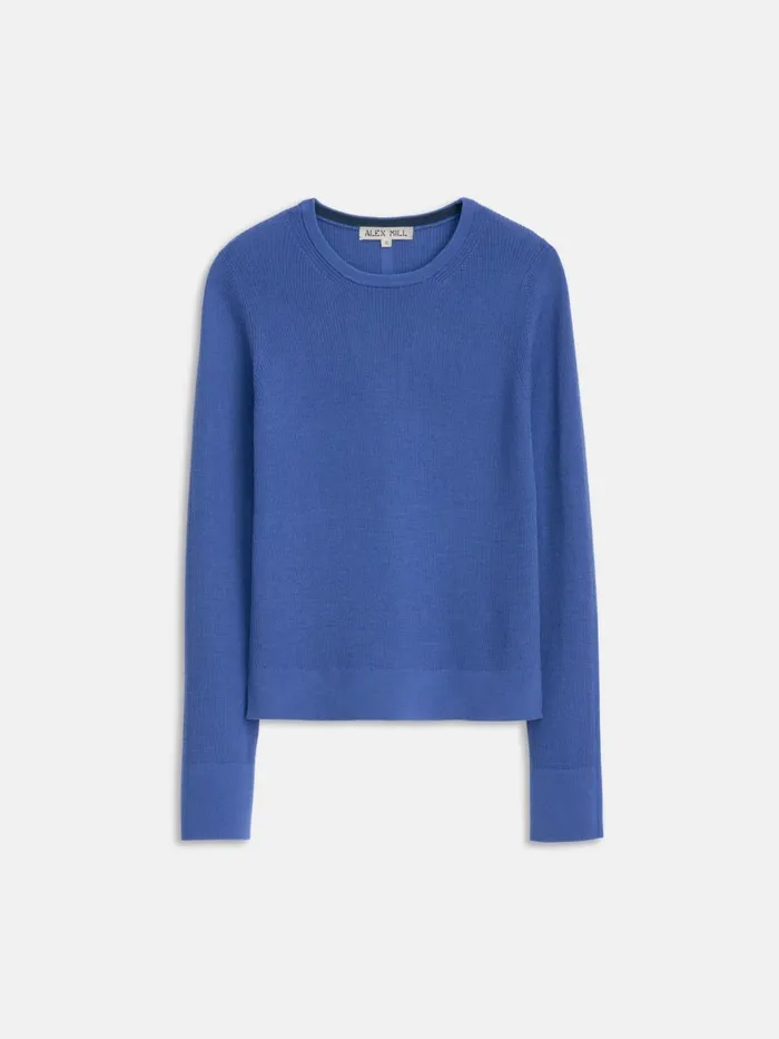 Alex Mill Sweaters Women Ava Sweater Tee Mystic Blue