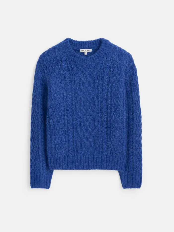 Alex Mill Sweaters Women Catskill Sweater Cobalt Blue
