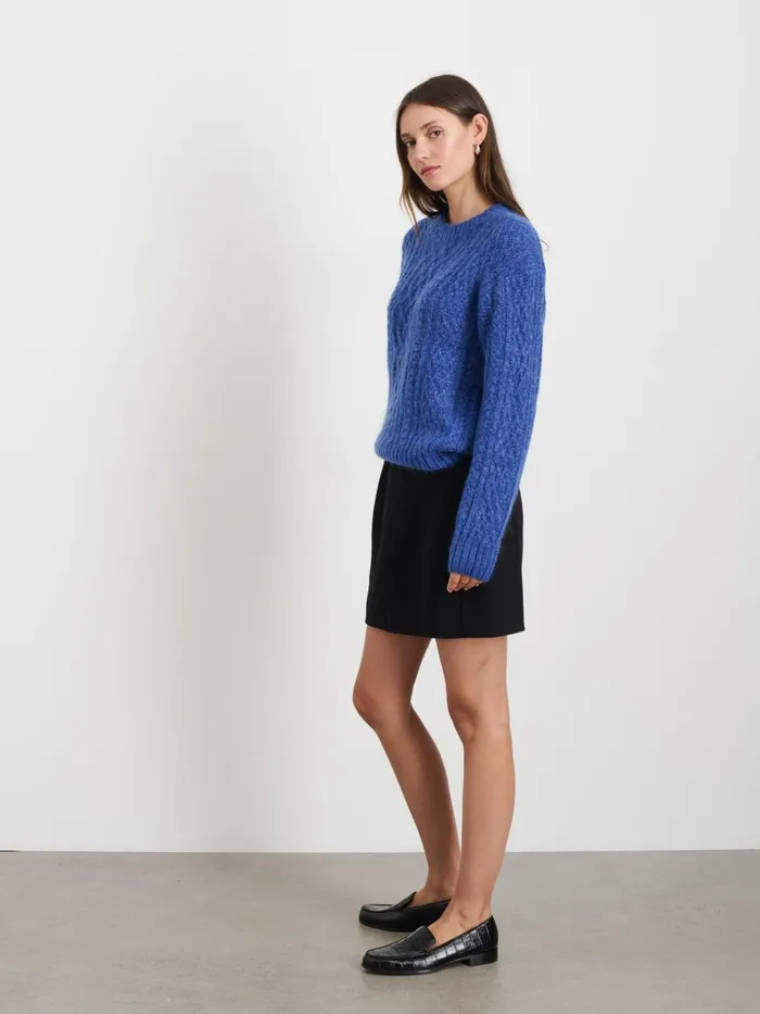 Alex Mill Sweaters Women Catskill Sweater Cobalt Blue