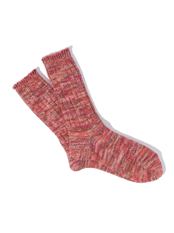 Alex Mill Women Anonymousism Color Mix Crew Red Mix