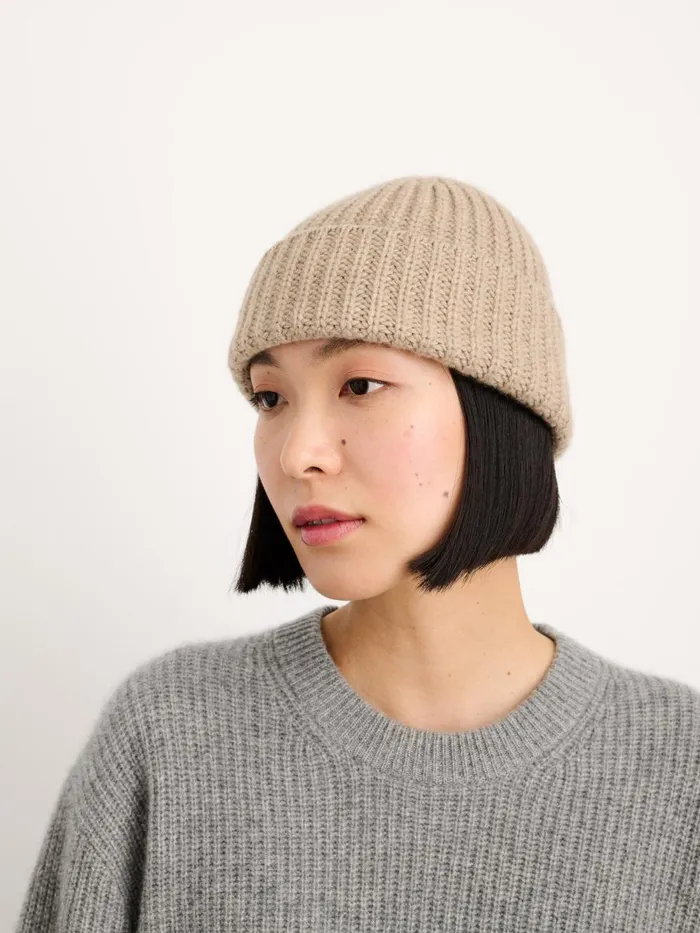 Alex Mill Women Cashmere Beanie Gravel