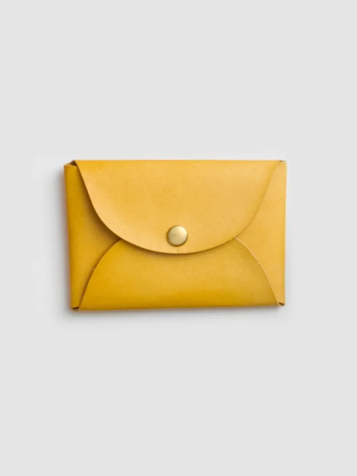Alex Mill Women Maximum Henry Snap Card Case Yellow