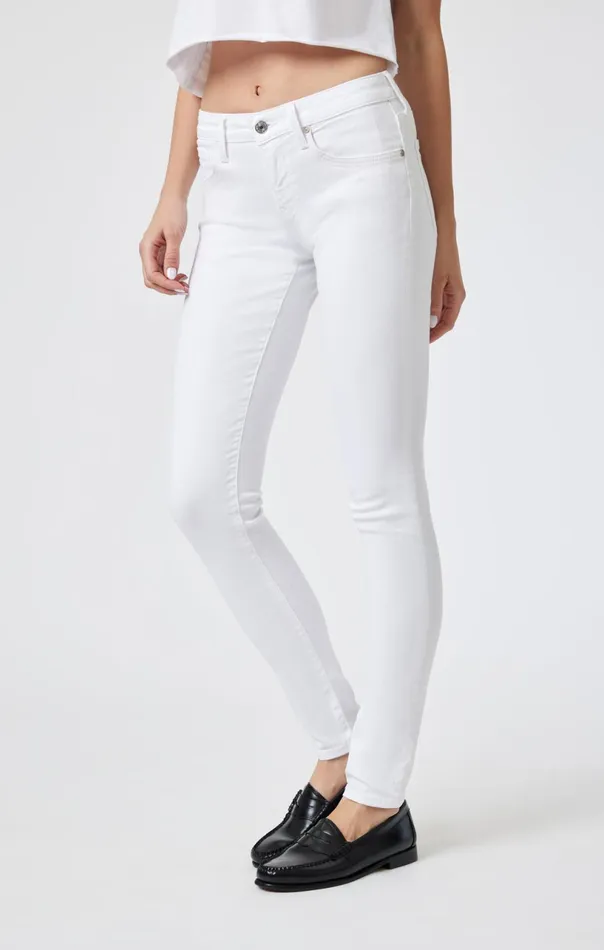 Alexa Skinny In White Feather Blue Women Mavi Jeans Denim Alexa Skinny In White Feather Blue Women Mavi Jeans Denim