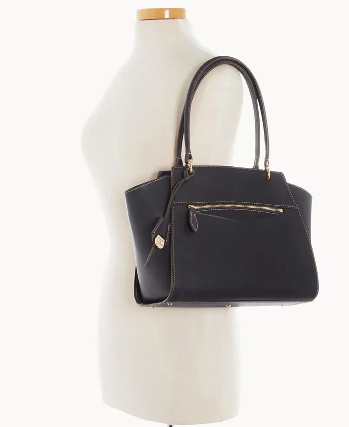 Alto Callista Black Woman Dooney and Bourke Satchels