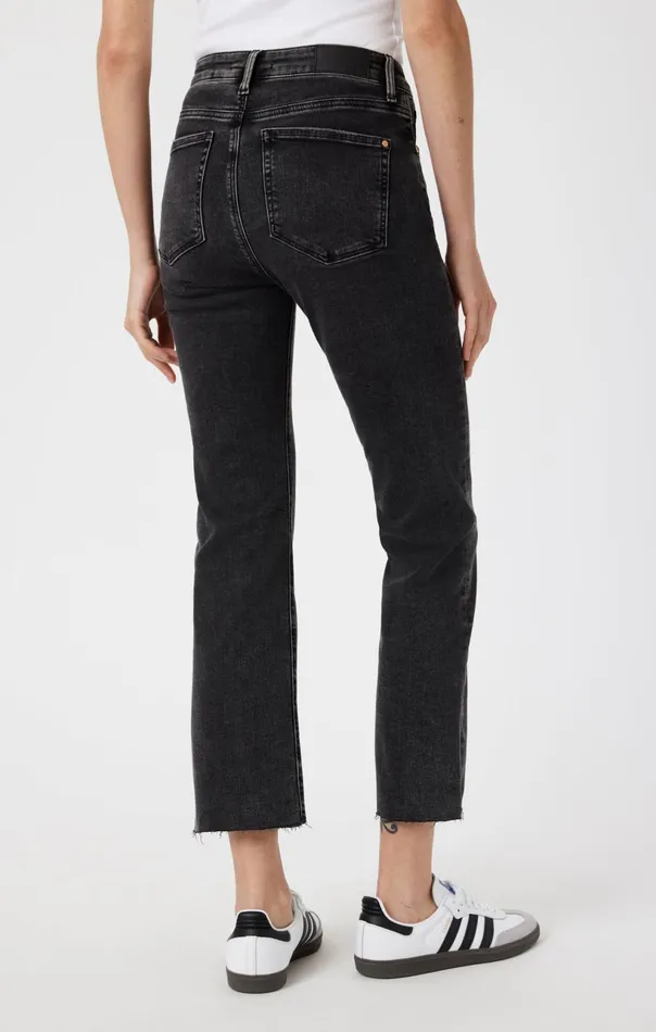 Anika Crop Flare In Smoke Brushed Flex Blue Women Mavi Jeans Denim Anika Crop Flare In Smoke Brushed Flex Blue Women Mavi Jeans Denim