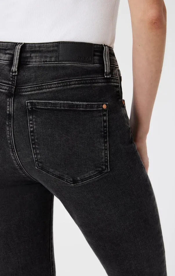 Anika Crop Flare In Smoke Brushed Flex Blue Women Mavi Jeans Denim Anika Crop Flare In Smoke Brushed Flex Blue Women Mavi Jeans Denim
