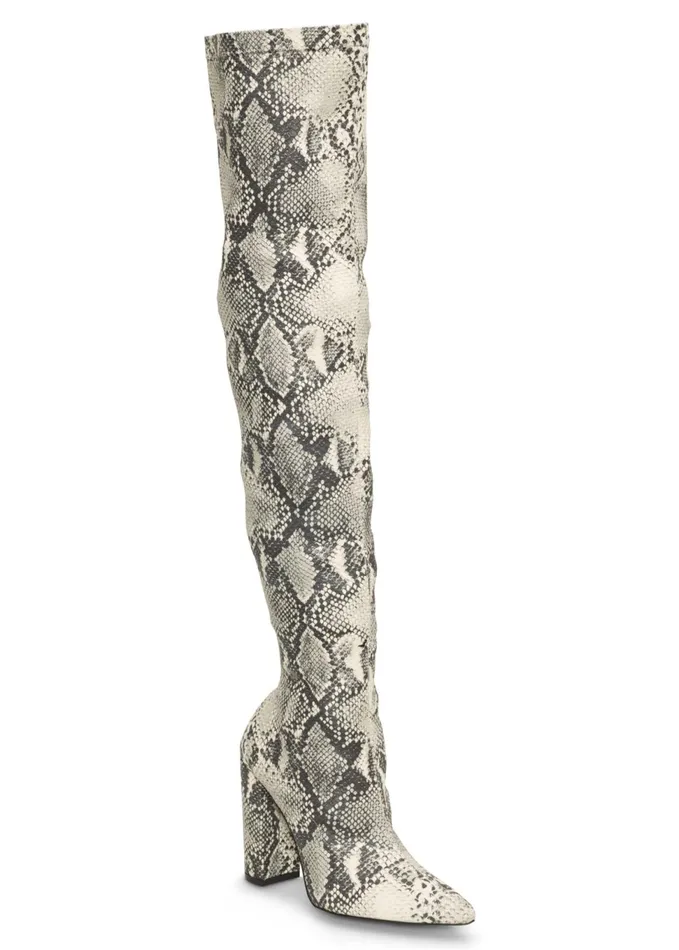 ANIMAL PRINT BOOTS Grey Multi Women VENUS Boots and Booties