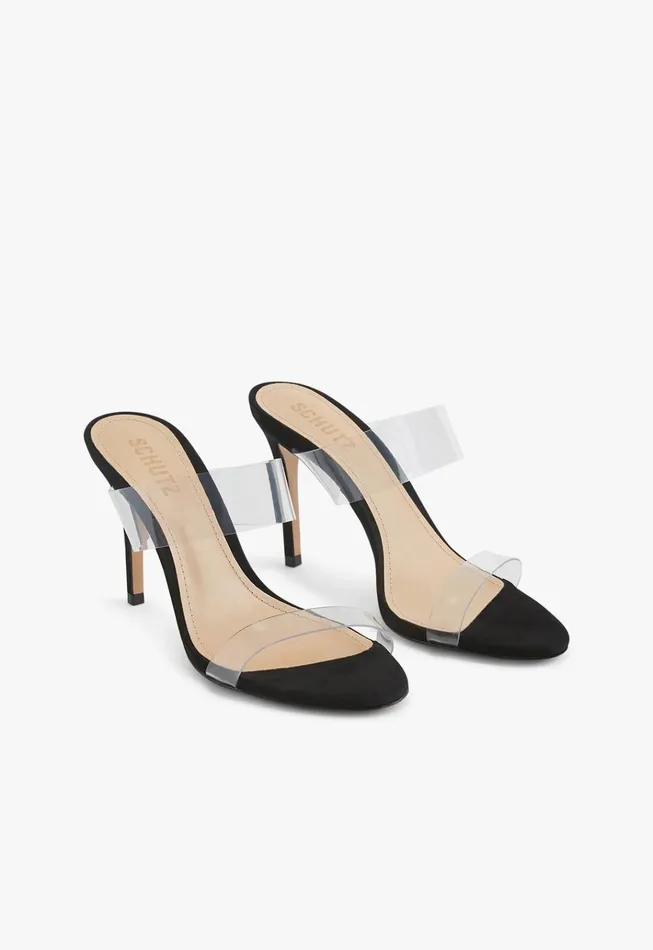 Ariella Sandal Black Women Schutz Shoes Mules