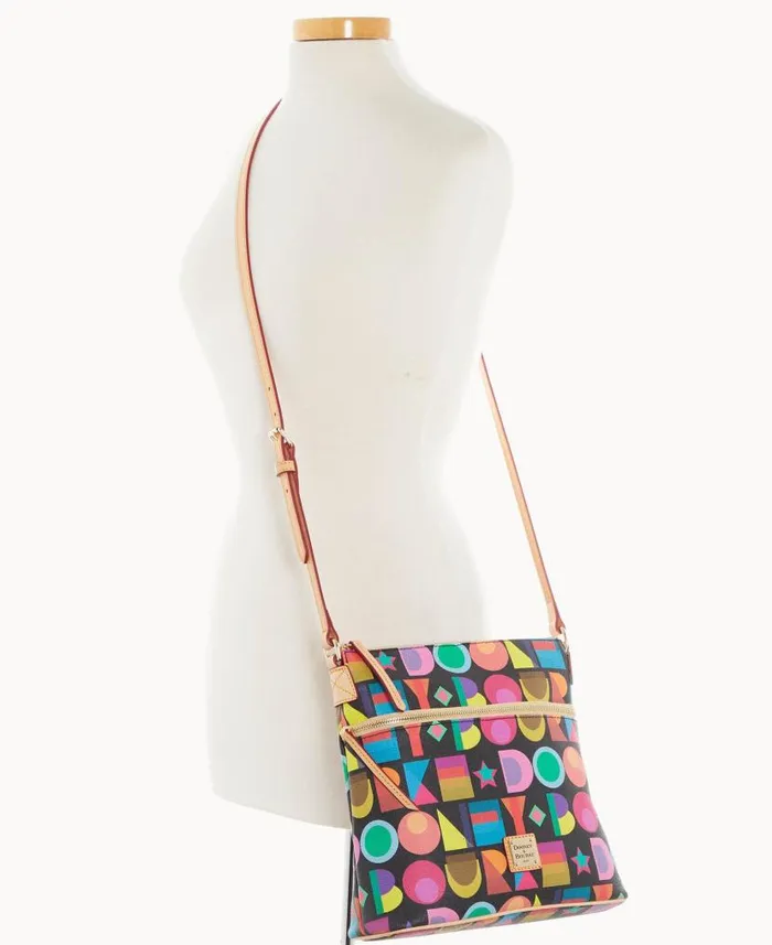 Art Deco Crossbody Black Woman Dooney and Bourke Crossbodies Art Deco Crossbody Black Woman Dooney and Bourke Crossbodies