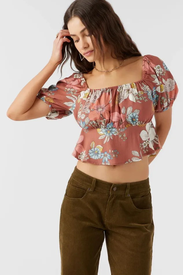 AUTUMN TOP Cedar Wood Women O039NEILL Clothing