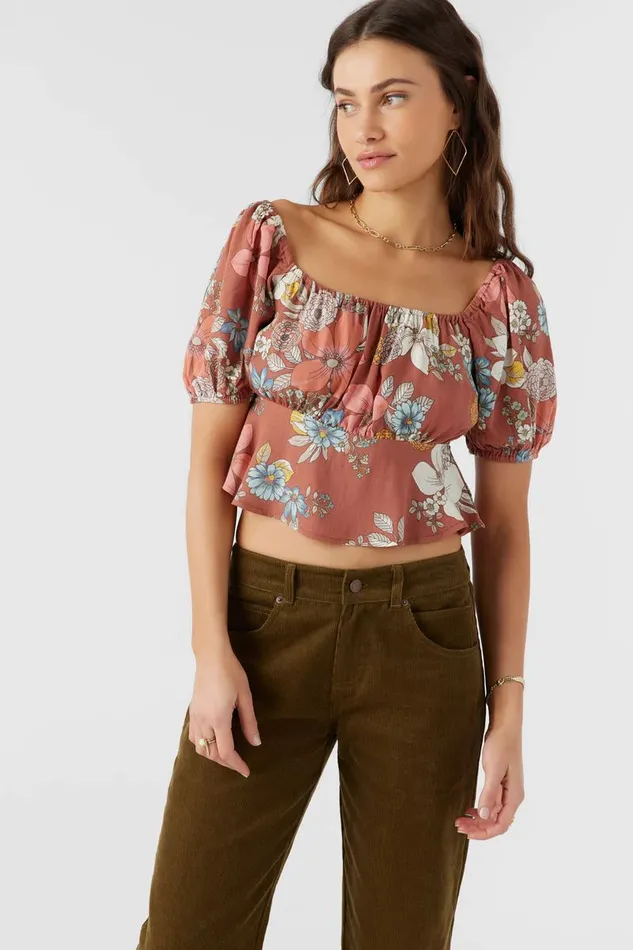 AUTUMN TOP Cedar Wood Women O039NEILL Clothing