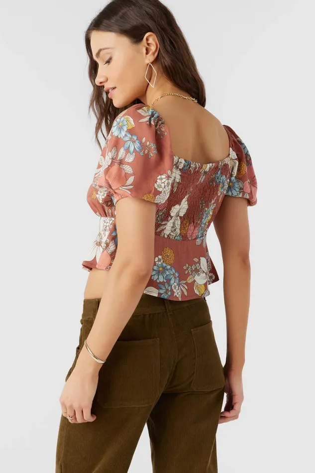 AUTUMN TOP Cedar Wood Women O039NEILL Clothing