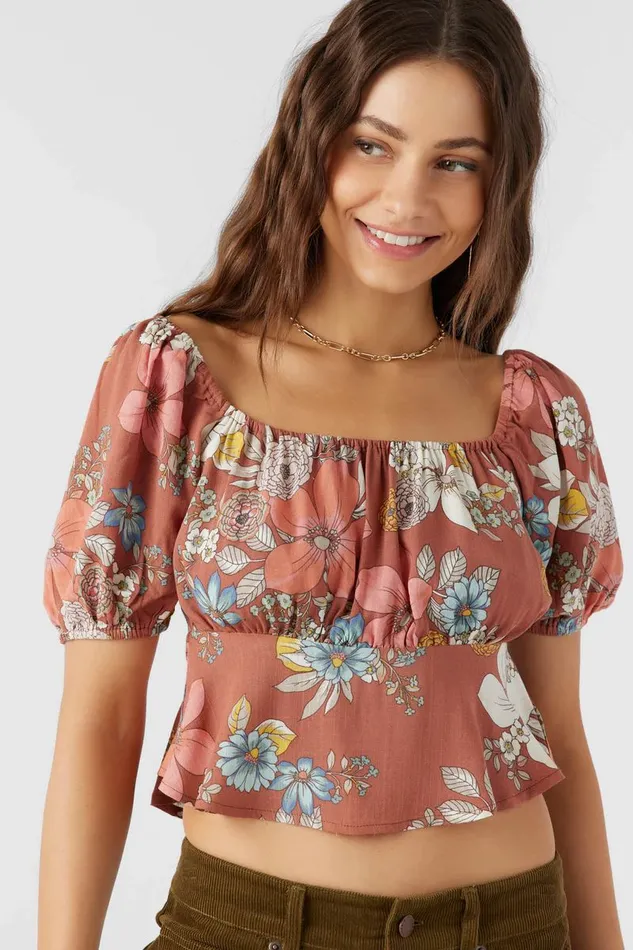 AUTUMN TOP Cedar Wood Women O039NEILL Clothing