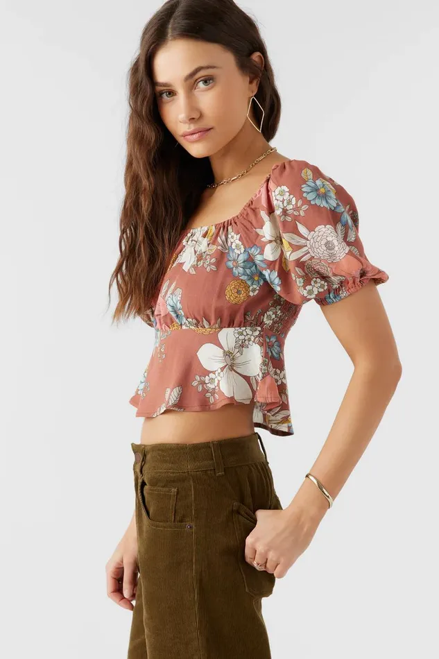 AUTUMN TOP Cedar Wood Women O039NEILL Clothing