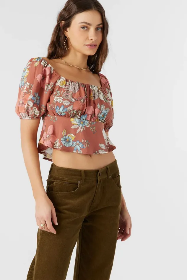 AUTUMN TOP Cedar Wood Women O039NEILL Clothing