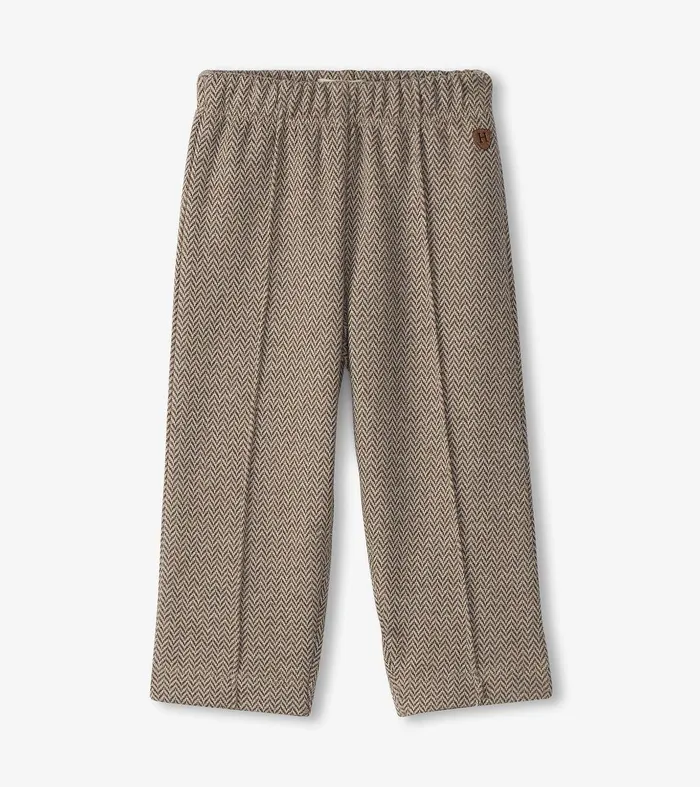 Baby and Toddler Boys Brown Sugar Herringbone Pants Hatley