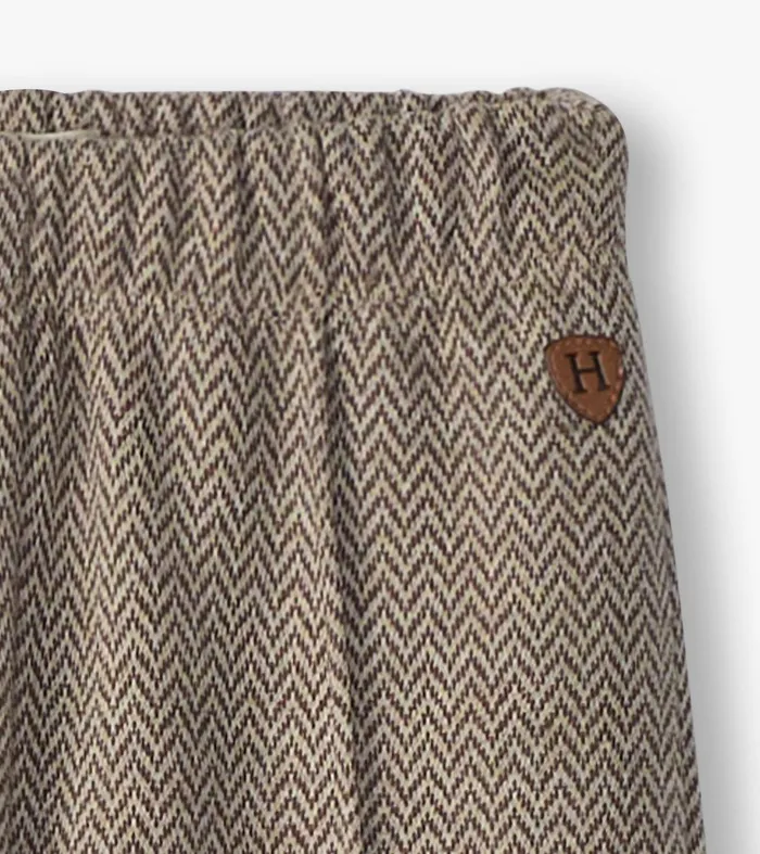 Baby and Toddler Boys Brown Sugar Herringbone Pants Hatley