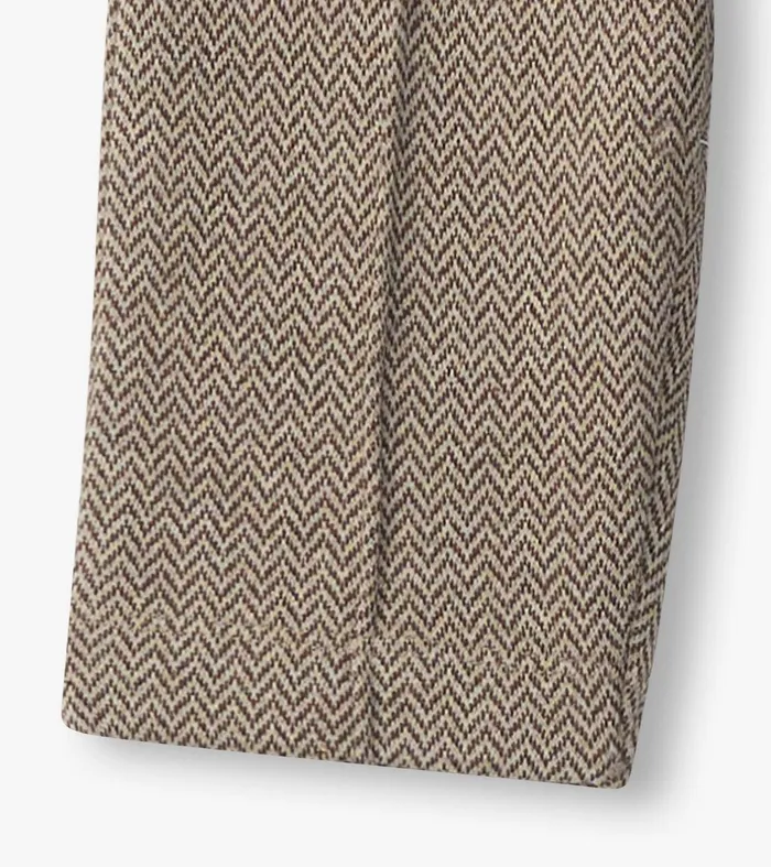 Baby and Toddler Boys Brown Sugar Herringbone Pants Hatley