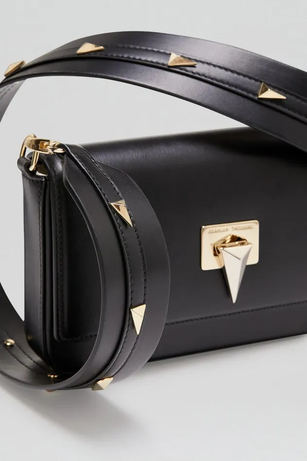 Bags Women Scanlan Theodore TRIANGLE SLIM BAG Black Bags Women Scanlan Theodore TRIANGLE SLIM BAG Black