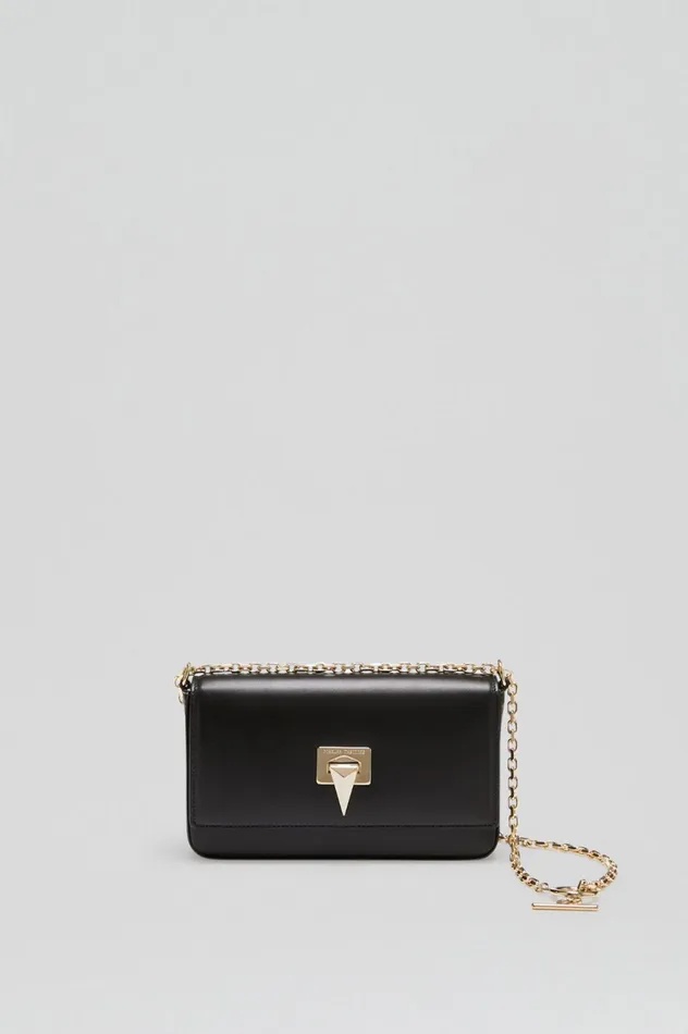 Bags Women Scanlan Theodore TRIANGLE SLIM BAG Black Bags Women Scanlan Theodore TRIANGLE SLIM BAG Black