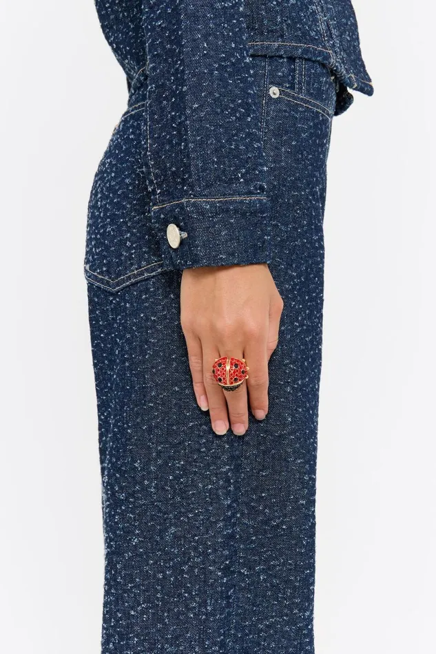 Bague Coccinelle Cristaux Rouge Red Women Bimba Y Lola Rings Bague Coccinelle Cristaux Rouge Red Women Bimba Y Lola Rings