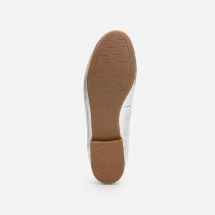 Balance Metallic Ballet Flat Platinum Women Kenneth Cole Flats