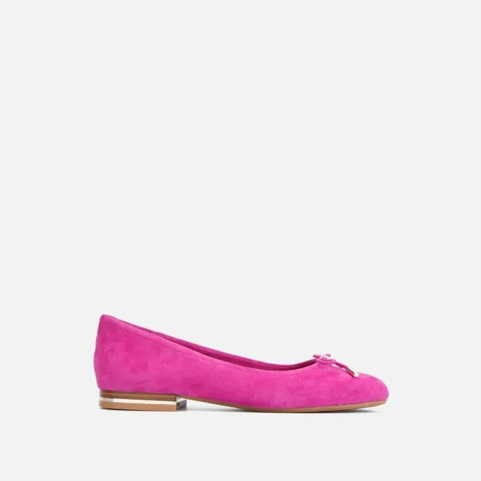 Balance Suede Ballet Flat Magenta Women Kenneth Cole Flats
