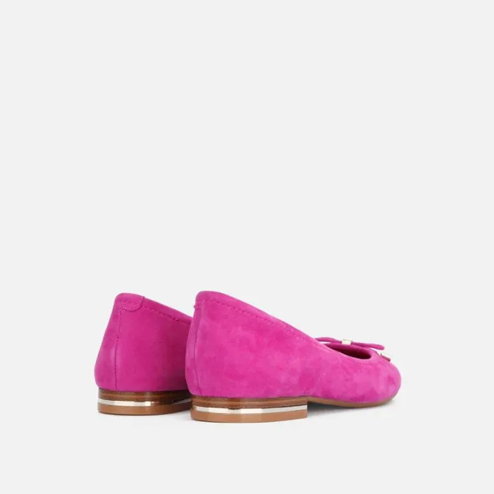 Balance Suede Ballet Flat Magenta Women Kenneth Cole Flats