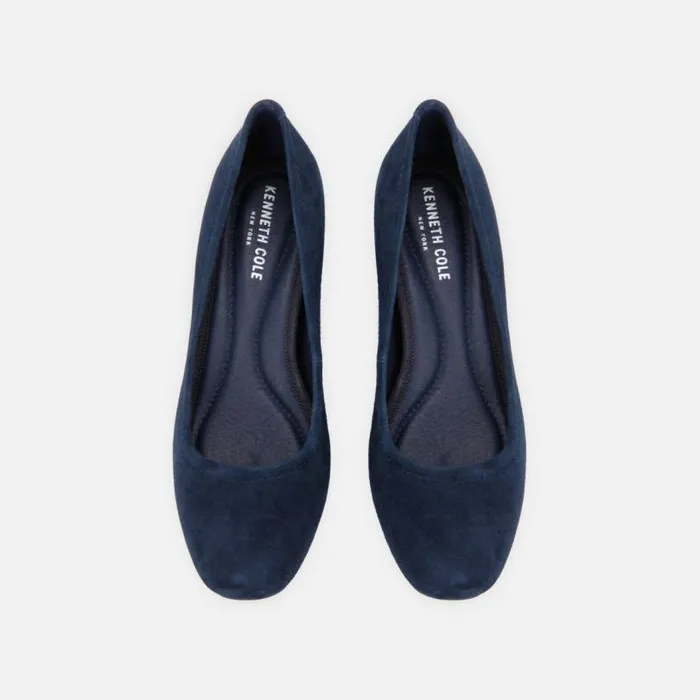Balance Suede Pump Marine Women Kenneth Cole Heels